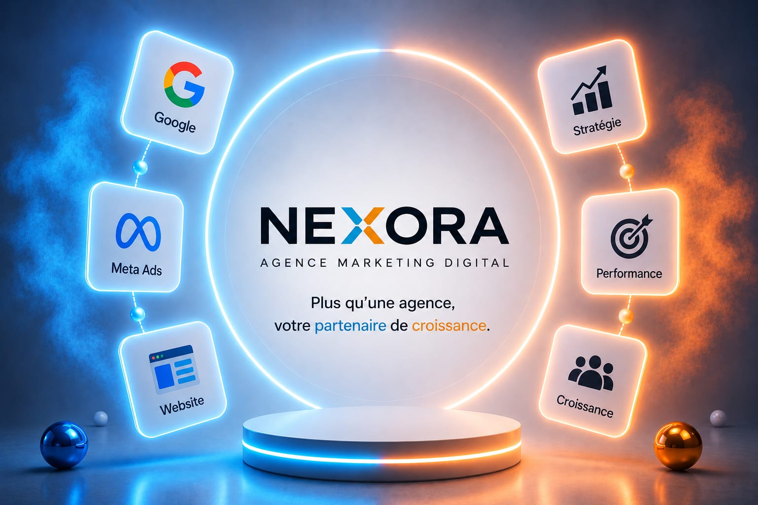 Nexora — agence marketing digital, votre partenaire de croissance