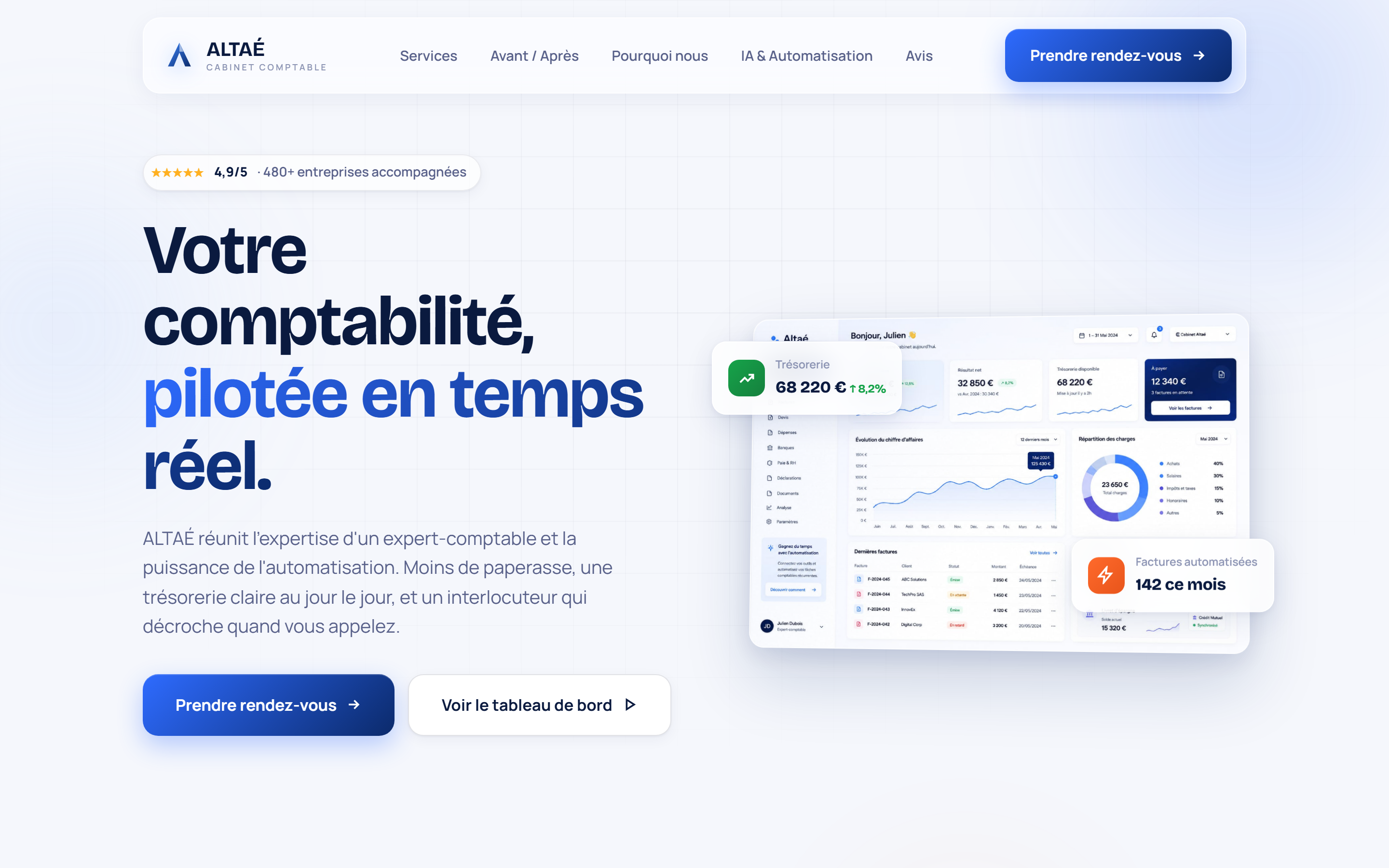 Altaé — cabinet comptable premium